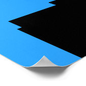 Statue of Liberty Silhouette New York Skyline Poster (Hoek)