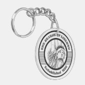 statue of liberty sleutelhanger (Voorkant Links)