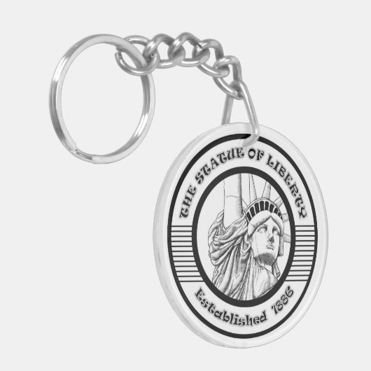 statue of liberty sleutelhanger (Voorkant Links)