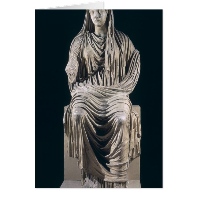 Statue posthume de Livia de Velleia (Devant)