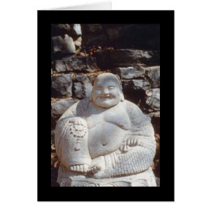 Statue riante de Bouddha