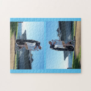 Statue Sailor embrassant Nurse dans le puzzle de S