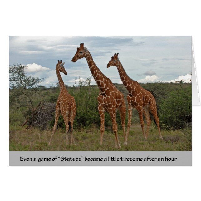 Statues de Giraffe (Devant horizontal)