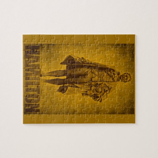 Statuesque Alexander Hamilton Design Legpuzzel (Horizontaal)