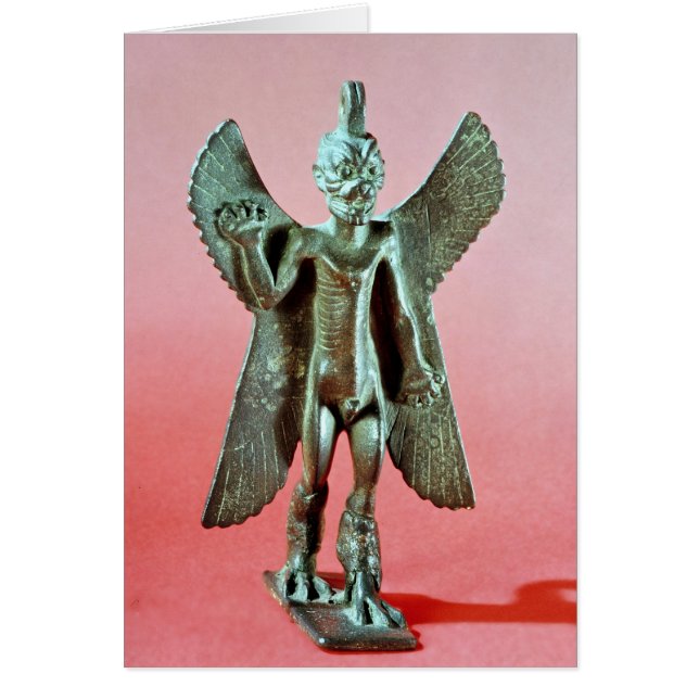 Statuette de Pazuzu, un démon assyrien de vent (Devant)