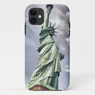 Status aangepaste monogram van de Vrijheid telefoo iPhone 11 Hoesje