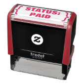 "STATUS: BETAALD" Rubberstempel Zelfinktende Stempel (Product)
