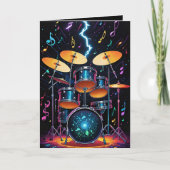 Status Cymbals Drum Set Leeg Kaart (Voorkant)