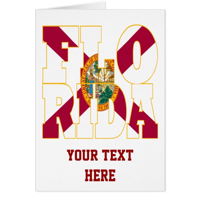 Status Florida-tekst (Voorkant)