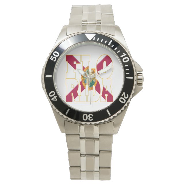 Status Florida-tekst Horloge (Voorkant)