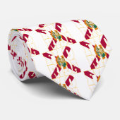 Status Florida-tekst Stropdas (Opgerold)