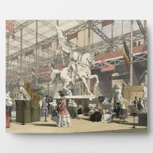 Status in het Belgische deel van de Grote Exhibi Fotoplaat (Voorkant)