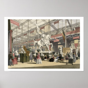 Status in het Belgische deel van de Grote Exhibi Poster