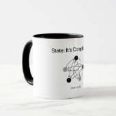 Status Is Ingewikkeld Programmeur Humor Mok (Voorkant links)
