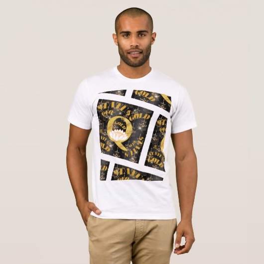 ©STATUS QUO GOLD" Status Collectie© van peafdove© T-shirt (Voorkant volledig)