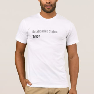 Status relatie:, enkelvoudig t-shirt