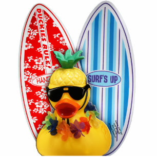 Status surf staand fotobeeldje 