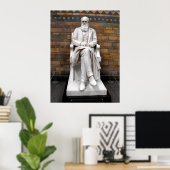 Status van Charles Darwin Poster (Thuiskantoor)