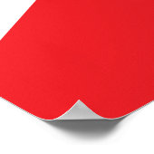 Status van Florida vlag Poster (Hoek)