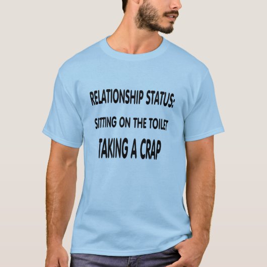 status van het relatie. t-shirt (Voorkant)