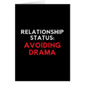 Statut de la relation Éviter le drame, Drôle singl (Devant)