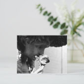 STATUUT DIE EEN ROOS BEZIT BRIEFKAART (Staand voorkant)