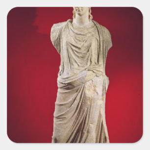 Statuut van Antonia de Younger Vierkante Sticker