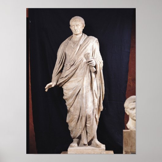 Statuut van de Caesar Augustus Poster (Voorkant)