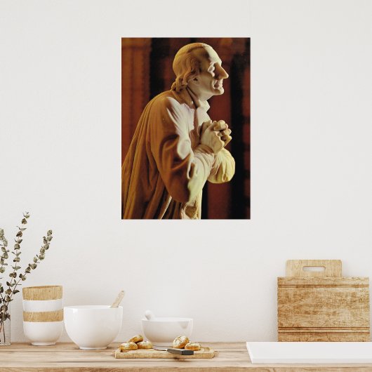 Statuut van de Cure d'Ars Poster (Keuken)