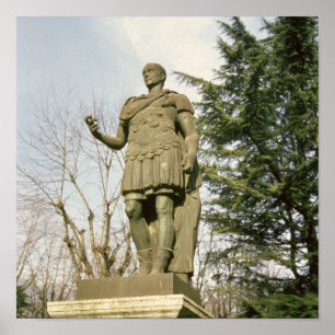 Statuut van Julius Caesar Poster