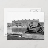 Statuut van Neptune in Versailles Briefkaart (Voorkant / Achterkant)