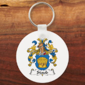 Staub Family Crest Sleutelhanger (Voorkant)