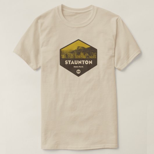 Staunton State Park, Colorado T-shirt (Design voorkant)