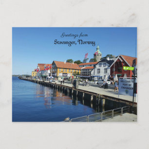 Stavanger, Norvège Carte postale