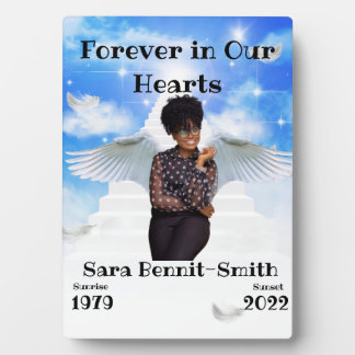 Staven van de Hemelse Memorial Fotoplaat