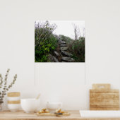 Staven van de wolken, Appalachian Trail Poster (Keuken)