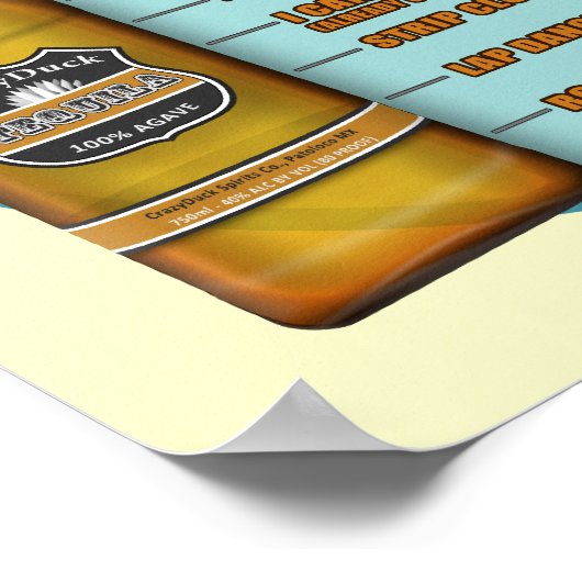 Staven van Tequila Poster (Hoek)