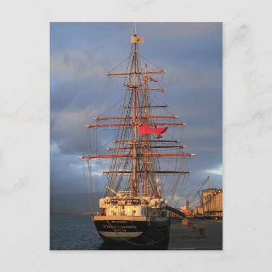 Stavros S Niarchos Briefkaart (Voorkant)