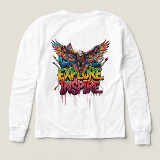 "Stay Alive & Endure Inspire – Motivational Long S (Motif verso)