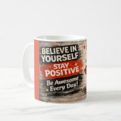 Stay Awesome Every Day Mug (Devant gauche)