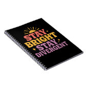 Stay Bright, Stay Divergent Notitieboek (Rechterzijde)