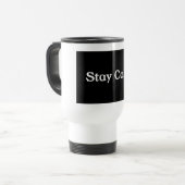 Stay Calm Coffee Mug & Travel Mug – Funny & Relaxe (Devant gauche)