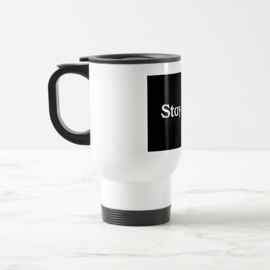 Stay Calm Coffee Mug & Travel Mug – Funny & Relaxe Reisbeker (Links)