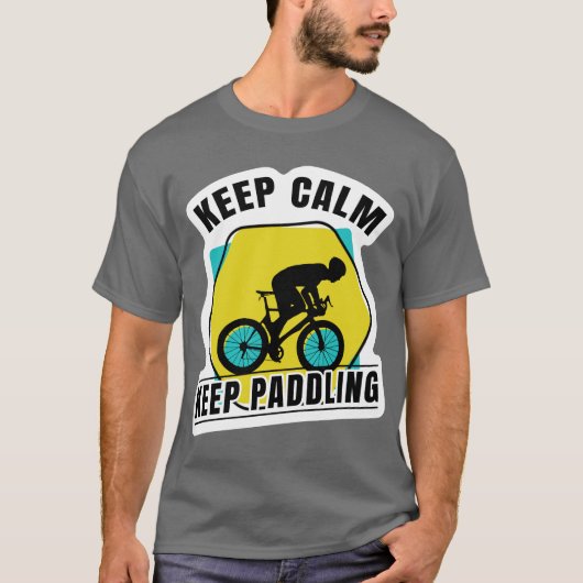 Stay Calm Minimalist T-Shirt (Devant)