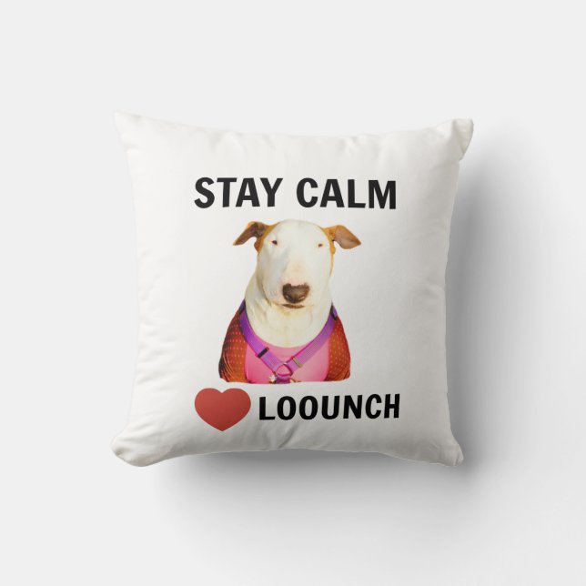 STAY CALM PILLOW KUSSEN (Voorkant)