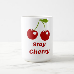 Stay Cherry Schattige Cherry Mok voor Coffee & Tea
