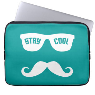 STAY COOL aangepaste laptophoes Laptop Sleeve
