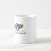 Stay Cosmic Minimal Space Typography Coffee Mug (Centre)