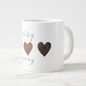 stay cozy mug extra grote beker (Voorkant rechts)