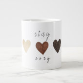 stay cozy mug extra grote beker (Voorkant)